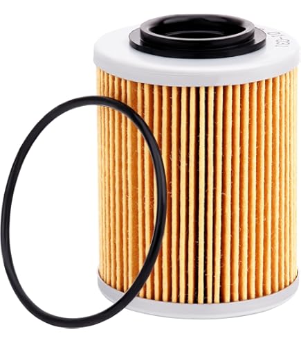 Road Passion Filtri olio 420256188 711256188 Compatibile con Can-Am Bombardier Outlander 330 400 450 500 570 650 800 850 1000 DEFEJDER MAVERICK COMMANDER APRILIA SL1000 RSV MILLE(4 pezzi