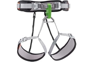 PETZL Unisex Adult C024BA00 Aspir LT Harness WO Gear Loops, Solid, One Size