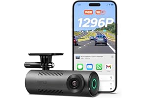 70mai 2K WiFi Dash Cam für Autos M310, 1296P WDR Autokamera, Super Nachtsicht, 24-Stunden Parküberwachung mit App-Steuerung, Schleifenaufzeichnung Kollisionserkennung, Max. 256 GB