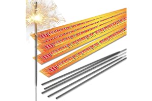 INEVITABLE PARTY 40cm (16") Giant Party Sparklers - Great for all Occasions (50 Sparklers)