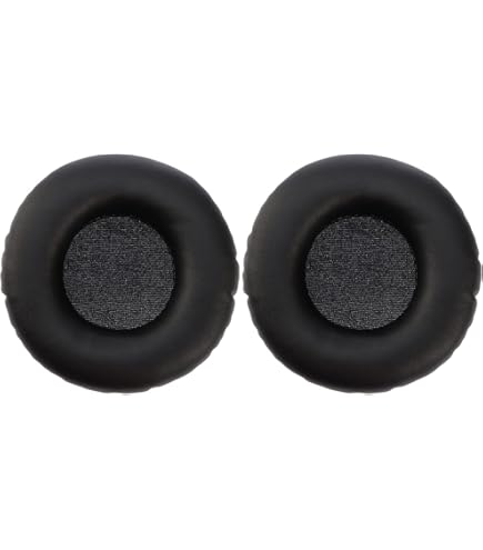 Cuscinetti Auricolari Di Ricambio Per Sony MDR-V55 V500DJ (pelle