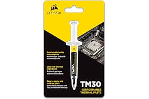 Corsair TM30 - CPU/GPU Pasta térmica (De Alto Rendimiento, Base de óxido Zinc Premium), 3 Gramos