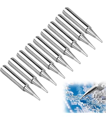 Weller WLTC04LBA12 Vervanging Conische Tip 0.4mm voor WLBRK12 Draadloze Oplaadbare Soldeerbout, 3 PK
