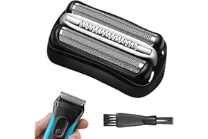 CLKE Głowica maszynki do golenia 21B serii 3, z podwójną szczotką, kompatybilna z Braun Series 3 300S, 3000S, 3020, 3030S, 3040S, 3050 CC, 3090CC