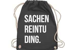 Shirtracer - Turnbeutel Rucksack - Festival Zubehör - Sachenreintuding