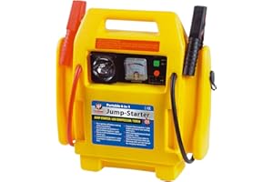 Fifth Gear® 4 in 1 12V Portable Car Jump Starter Air Compressor Battery Start Booster Charger Leads