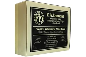 BFYSYO F.A. Dumont Altar Bread -1 3/8" Wholemeal - 250/Box