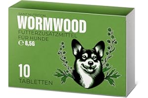 Saint Nutrition® Liquide vermifuges intestinaux végan Anti-vers pour Animaux – particulièrement conseillé pour Chiens et Chats, Vermifuge intestinale Naturel pour Chien & Chat, Contient 50 ML