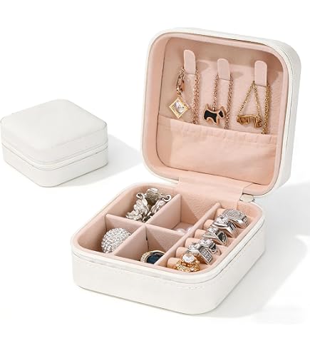 20 Sacs De Rangement Bijoux PVC - 12x12 Cm & 6x8 Cm - Zippés, Transparents, Étiquetables - Pour Voyage