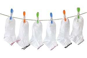 PETTI Artigiani Italiani - Calzini Bambina, 6 Paia di Calzini Corti Bambina, Calzini Bambino Corti Femminuccia, Calzini Bambina Cotone Filo di Scozia, 100% Made in Italy