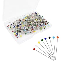 480 Spille Da Cucito Colorate Con Perle Finte Per Sartoria Decorazioni 817324 - Foto 9