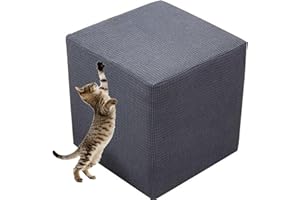 UYEOCO Funda Otomana Cuadrada De Tejido Jacquard 40x40/45x45CM Funda De Reposapiés De Sofá, Funda Para Taburete Elástica Extraíble Moderno Protector De Puff Con Parte Inferior Elástica ( Color : A , Size : 4