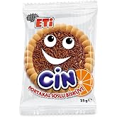 Eti Cin Portakallı Bisk&uuml;vi 25 g x 36 Adet