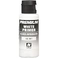 Vallejo PREMIUM Color 63001 White – 200 Ml, Hochpigmentierte Leuchtfarbe Für Modellbau & Kunst