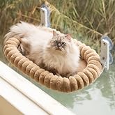 EDAGNY Elegant Hammock Cat Folding Window, Reversible Cover up to 18 kg