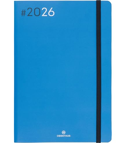 OBERTHUR - 1 Agenda 15 Semainier De Poche Wire'O FSC Primrose