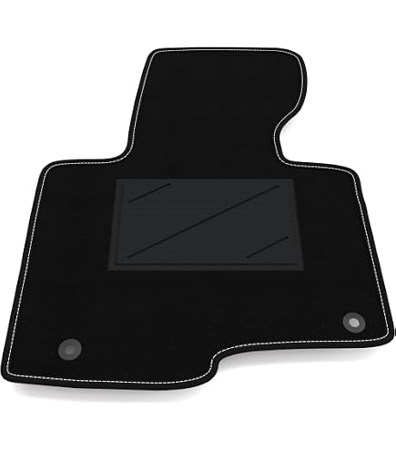 MOTOS Set di tappetini in gomma e tappetini per il bagagliaio per Kia Carens II 2002-2008 Migliorare il comfort di viaggio con tappetino antiscivolo auto 3D- tappetini per tutte le stagioni auto