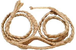 Lord of Battles Balearic Roman Greek Sling Handcrafted Braided Cords Throwing Slingshot for Historical Reenactments