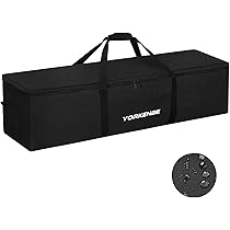 Yorkenbe 106L 114,3 Cm Heavy Duty Extra Grote Duffeltas Waterbestendige Sportuitrusting Reistas Met Upgrade Rits Tent Opslag Vervanging Mond En Gewatteerde Handgrepen 1 2038104629