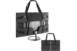 Kingshion Reise-Tragetasche, kompatibel mit 81,3 cm (32 Zoll) All-in-One-Desktop-Computer und 81,3 cm (32 Zoll) Monitor, Dunkelgrau