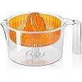 Bosch Zitruspresse MUZ5ZP1, Kunststoff, spülmaschinengeeignet, Siebkorb mit Presskegel und Auffangschale, transparent, passen