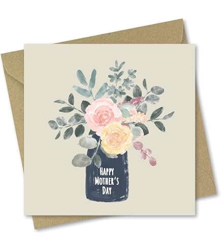 Old English Co. Biglietto Di Auguri Di Compleanno Per Nonna – Con Motivo Floreale E Cuore In Lamina D’Oro
