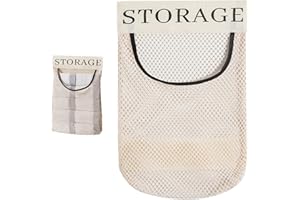 Shurzzesj Porta sacchetti della spesa in rete, porta sacchetti della spazzatura per sacchetti della spesa, dispenser per cucina, camera da letto, soggiorno, bagno