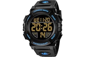 ASWAN WATCH Digital Watch, Mens Digital Watch Military Watches for Men 5ATM Waterproof Outdoor Sports Watch with Light/Alarm/Date/Shockproof/Chronograph, Gift