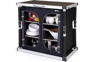 Berger Tampere Meuble de Rangement Pliantes Armoire de Camping Armoire Pliante pour l'extérieur