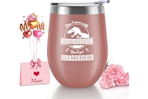 Winzwon Mum Christmas Gifts, Mum Birthday Gifts, Gifts for Mum, Funny Mug Gifts for Mum, New Mum, Pregnant Mum, Wife, Mothers Day Gifts for Mum from Daughter Son,12Oz Tumbler, Mum Travel Mug with Lid