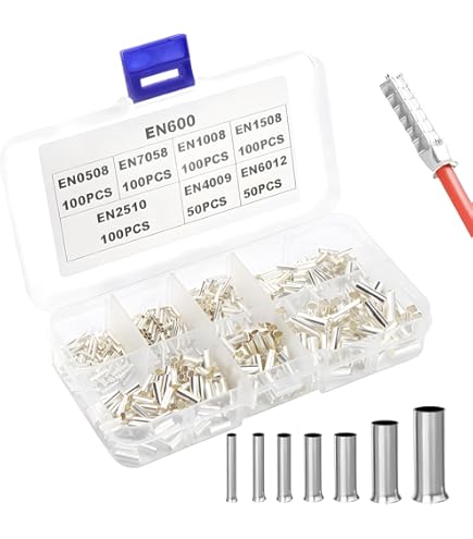 Kit De 800 Embouts De Câble - 0,5 Mm² - 10 Mm² - Kit De