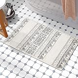 Rutschfeste Schmutzfangmatte Türmatte Boden Eingangs Fuß Matte Vorleger Teppich läufer fußabtreter 40 x 60 cm, Maschinenwasch