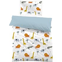 Parure De Lit Baby Comfort - Couette Et Oreiller 150x120cm - Motif Ours Blanc - Enfant D�s 2 Ans