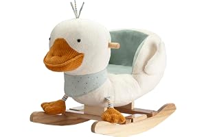 Gungdjur anka Edda Lou för pojkar och flickor, flerfärgad