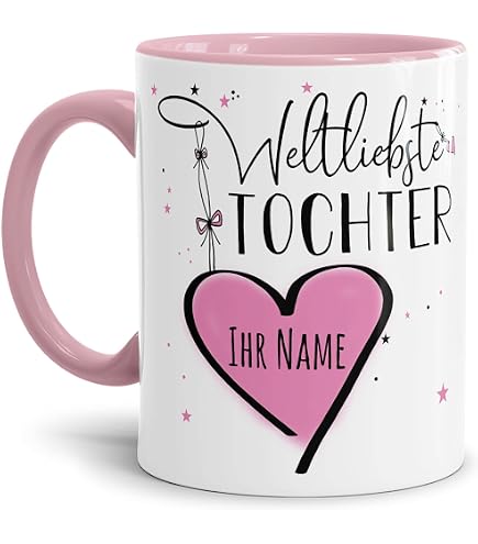 Der Beste Papa - Bedruckte Tasse, Personalisiertes Geschenk Für Papa