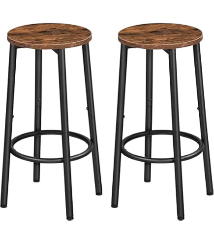 SKLUM Hoge verstelbare kruk in staal en iepenhouten bardder Celadonmousse SKLUM Hoge verstelbare kruk in staal en iepenhouten bardder Celadonmousse