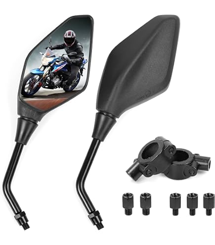 Motorrad Rückspiegel 2 Teile/para Motorrad Rücksp Produktbild-Vorschau 11