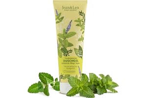 Jean & Len Vitaliserande duschgel Citronverbena & Mynta, vegan, 250 ml