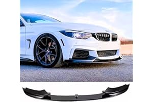 Auto Perfectionists UK Front Spoiler Compatible With BMW 4 Series F32 F33 F36M Sport 2013-2020 ABS Gloss Black
