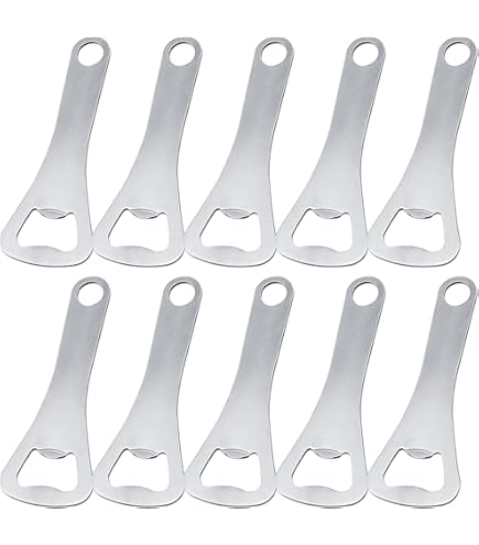 Décapsuleur De Bière, Ouvre-bouteille De Bière, Décapsuleur Plat En Acier Inoxydable, Décapsuleur De Bar Pour Cuisine, Bar, Restaurant (couleur