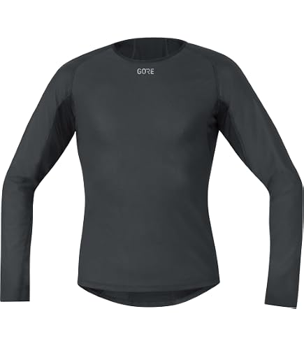 GORE WEAR Men's R3 Partial Gws Shirt, black/terra grey, XL: Buy