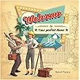 Blue Cocker Games, Welcome To: 2nd Edition (French & English), Board Game, Ages 10+, 1-100 Players, 25 Minutes Playing Time