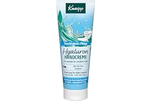 Kneipp Hyaluron handkräm – med Hydro Boost-komplex – minskar rynkor – absorberar omedelbart – 75 ml