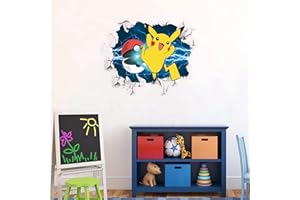 TOCAVE Wandtattoo für Kinder Wandtattoo, Niedliche Kinder Cartoon Wandaufkleber Kinderzimmer, für Kinderzimmer-Wandbilder (20839)