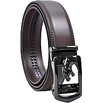Buy WildHorn Men's Genuine Leather Belt for Men| Premium Auto-Lock