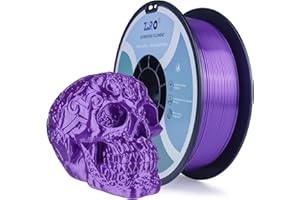 Filamento Seta PLA ZIRO 1,75 mm,Filamento per stampante 3D serie PLA Seta 1,75 mm 1 kg (2,2 libbre),Viola