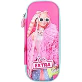 Barbie Lisanslı Eva Kalem &Ccedil;antası, Pembe, Cep Defteri Hediyeli