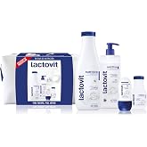 Lactovit - Toiletry Bag Nourishing Body Gift Set with ProLactic10 | Complete Hygiene &amp; Hydration Routine for Normal &amp; Dry Ski