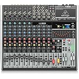 Behringer XENYX X1832USB 18-Kanal 3/2 Bus Mischpult mit XENYX Mic Preamps, 1-knob Kompressoren, 24-bit Multi-FX und USB Audio