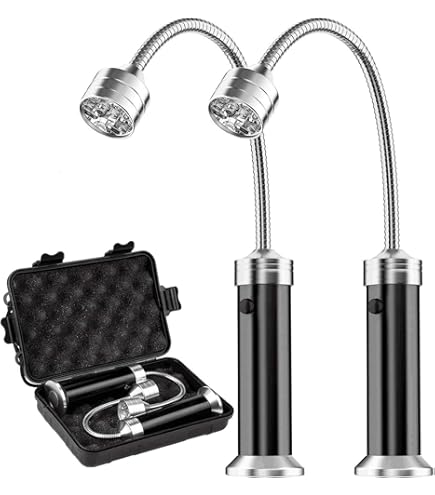 SCHWAIGER Luce LED Per Barbecue A Morsetto - 3 Faretti Regolabili, Resistente Al Calore, Con Batterie - Foto 2